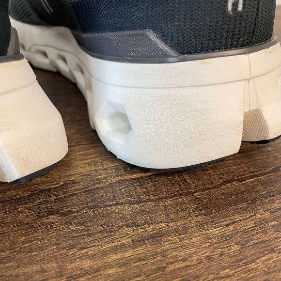 On Cloudstratus Men’s 12 Black Gray Running Shoes Road Cushion Swiss CloudTec - Picture 12 of 12